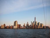 Sail New York's historic waterways aboard Water Music, a classic 40 foot yacht.