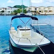 Rent the 19' Boston Whaler in Jolly Harbour