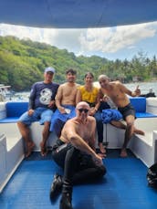 Snorkeling with Manta Rays in Bali. Starting price for the boat charter.