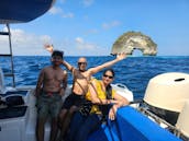 Snorkeling with Manta Rays in Bali. Starting price for the boat charter.