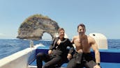 Scuba Diving with Manta Rays in Bali. Starting price for the boat charter.