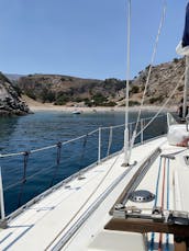 Dromor Apollo 12 Plus Skippered Sailing Yacht for Charter, in Old Harbor Chania.