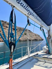 Dromor Apollo 12 Plus Skippered Sailing Yacht for Charter, in Old Harbor Chania.