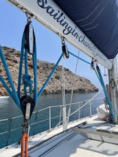 Dromor Apollo 12 Plus Skippered Sailing Yacht for Charter, in Old Harbor Chania.