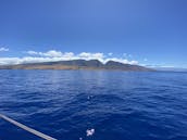 Sailing and Snorkeling Adventures on Maui on 27 Foot HunterX Monohull