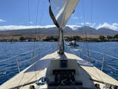 Sailing and Snorkeling Adventures on Maui on 27 Foot HunterX Monohull