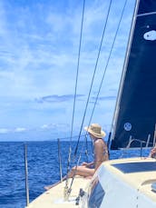 Sailing and Snorkeling Adventures in Lahaina, Hawaii on 36 Foot Lidgard Monohull