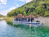 2 Bedroom 2 Bathroom Skipperliner Airstream Houseboat-Yacht at Cypress Creek Arm in a scenic cove next to zipline