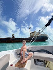 Hurricane Deck Boat for Caicos Island Adventure charters!