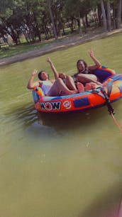 Crownline 24' Deck Boat for 8 Adventurous People in Lewisville, Texas