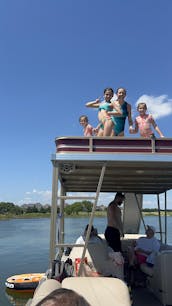  Dive Into Fun on Lewisville Lake with Our Double Decker Pontoon(Free Lily Pad!)