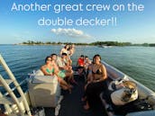 29 ft Double Decker Pontoon with Captain