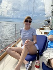 Velero Shannon Cruising de 52 pies en el lago Pontchartrain, Luisiana