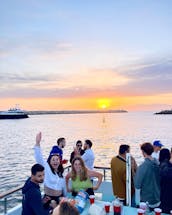 Cruzeiro de festa personalizado de 56 pés para 39 passageiros em Marina Del Rey