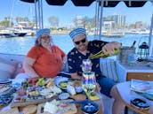 Duffy Electric Boat Cruise with Captain, Wine and Charcuterie in Marina del Rey