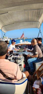 12 Person Electric Duffy Boat Rental in Marina del Rey, California