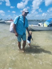 Inshore Yamaha 21' FSH Center console fishing, touring jet boat in Cape Canaveral, Florida