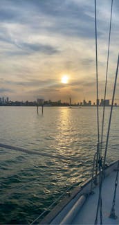 ALL FEES INCLUDED! 38’ Morgan Sailboat Rental in Miami Beach.