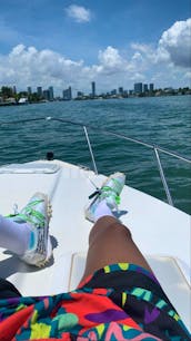 ALL FEES INCLUDED! Experience Miami from the deck of Formula 27PC Thunderbird.