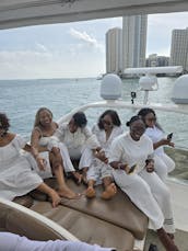 Enjoy Miami Onboard the Viking Flybridge 65ft Yacht!