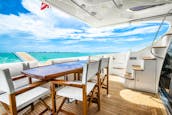 Charter 62' Azimut Fly Bridge Luxury Yacht in Miami, Florida