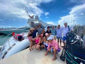 Beautiful 72 Foot Mangusta Motor Yacht Rental in Miami Beach