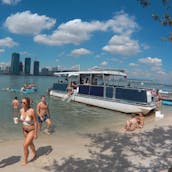 Host a Party on a 40-ft Pontoon for Up to 38 Guests in Miami!