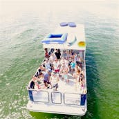 Host a Party on a 40-ft Pontoon for Up to 38 Guests in Miami!