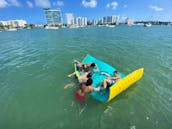 31' Double Decker Pontoon for Rent in Miami, Florida!