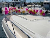 50' Huge SeaRay Motor Yacht- Best Boat in Miami 😍🧡