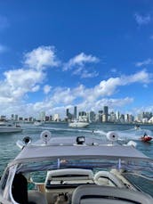 50' Carver Motor Yacht Rental in Miami, Florida🤩 1h free jetski