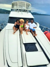 Ultra Luxurious Sea Ray Sedan 55ft Yacht in Montego Bay Jamaica! Private Tours Only!