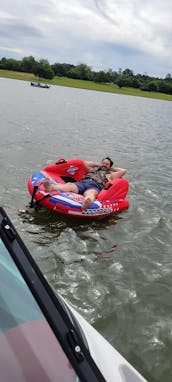 Captain included- Wake surf, water tubing or relax at sunset. All customized! 
