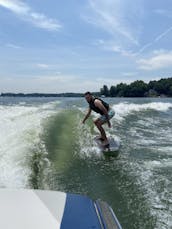 Enjoy the lake with this awesome boat