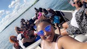 Bateau ponton Party Barge de 25 pieds - The Grand Caribbean