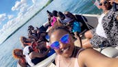 25ft Party Barge Pontoon Boat - The Grand Caribbean