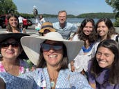 2022 Lexington Double Deck Pontoon with Slide on Lake Norman, North Carolina!