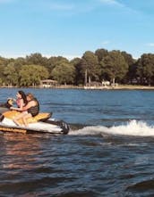 Fun in the Sun Lake Norman!! 2024 Sea Doo with Bluetooth speakers!!