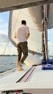 Luxury sailboat charters on Charleston Harbor
