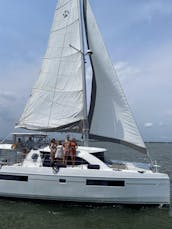 40 ft Luxury Catamaran Sailing Yacht in Charleston 