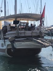 Location privée pour Blue Cruise à bord de la goélette à voile pour 10 personnes à Bodrum