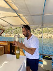 Location privée pour Blue Cruise à bord de la goélette à voile pour 10 personnes à Bodrum