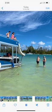 Double Decker Pontoon Boat Rental in Naples, FL With Water Slide! (GMB Bookings Must Be 7 days or more in advance of charter date)