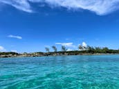 Half Day Rental (4-Hours) On 20' Godfrey Hurricane Deck Boat In Nassau, The Bahamas