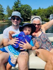 Bennington 22' Pontoon on Merrymeeting Lake, New Hampshire