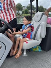 Slide Pontoon on Candlewood Lake