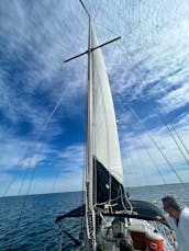 Sail with Stormalong 41ft Morgan Out Island Sailboat with Captain Josh