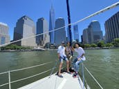 Sailing NYC aboard 34' Catalina