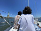 Sailing NYC aboard 34' Catalina