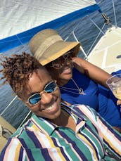 Caribbean Vibez on a Brooklyn Sailboat